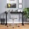 Seville Classics airLIFT® 48" Tempered Glass Top Desk with Drawer